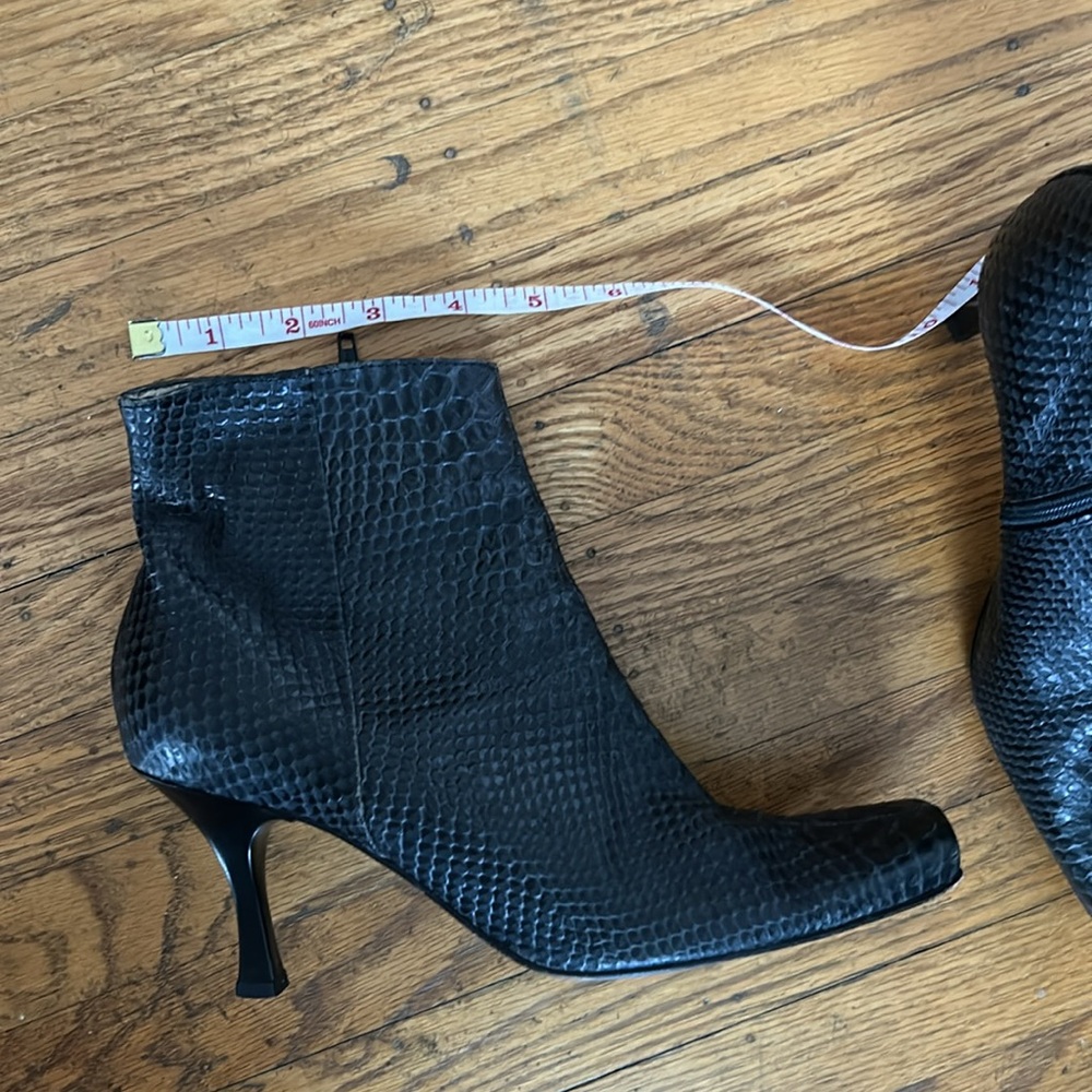Square toe leather Boots’s - Picture 11 of 11